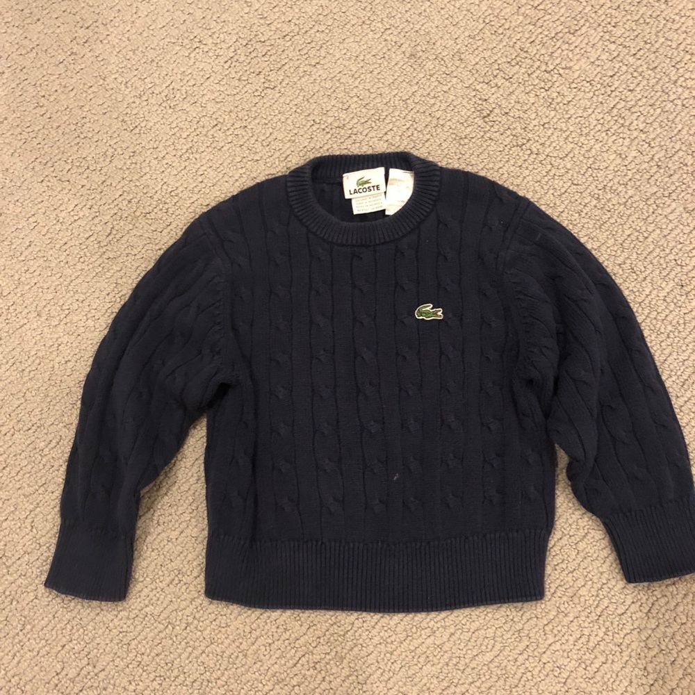 Boys Lacoste sweater